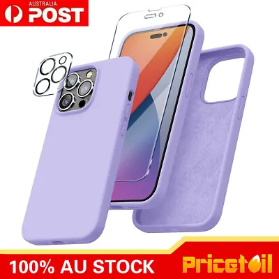 $7.49 • Buy For IPhone 13 12 11 Pro Max XR SE Case Shockproof Liquid Silicone Luxury Cover