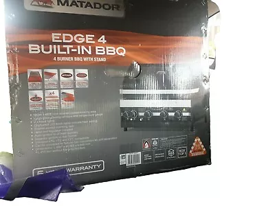 Matador Edge 4 Burner BUILT-IN BBQ WITH STAND • $600