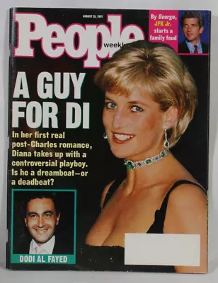 People Weekly August 25 1997 Princess Di JFK Jr. Magazine • $8.33