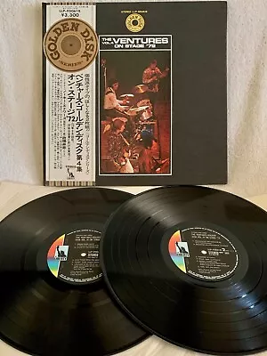 Ventures  On Stage '72 Vol.4  Ultra-rare 1972 Japanese 1st Pressing 2lps W/obi!! • $49