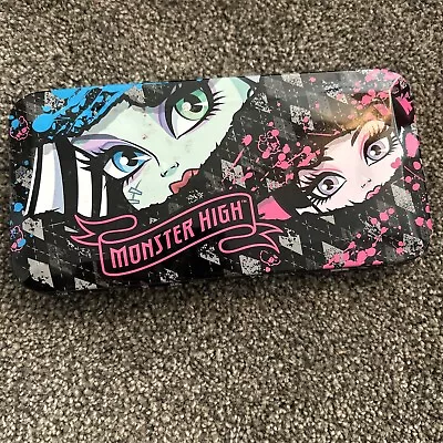 Monster High Pencil Case Make Up Case Doll Clothing Case 2012 Mattel • $11.04