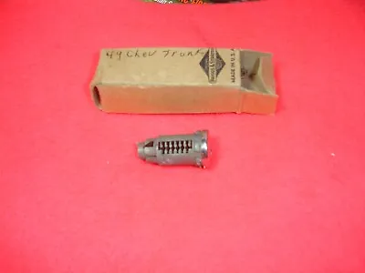 $75 • Buy NOS 1949 Chevrolet Trunk Lock Cylinder 3692523 Uncoded - Will Code FREE