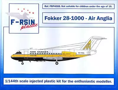 F-RSIN Models 1/144 FOKKER 28-1000 Air Anglia • $24.99