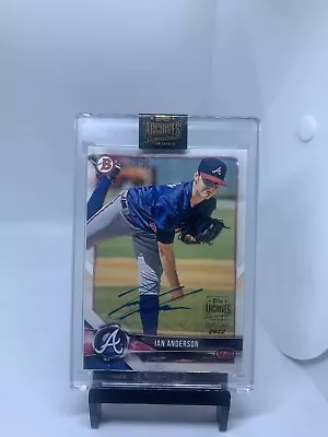 2022 Topps Archives Signature Series /76 Ian Anderson Manufacturer Buyback Auto • $9.99