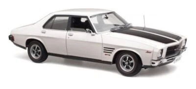 $280 • Buy 1:18 Holden HQ Monaro GTS Sedan Glacier White With Black Stripes 18721