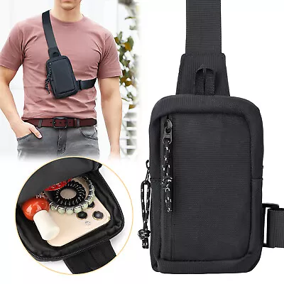 Waterproof Men Women Sling Bag Chest Cross Body Travel Sport Shoulder Backpack • $11.48