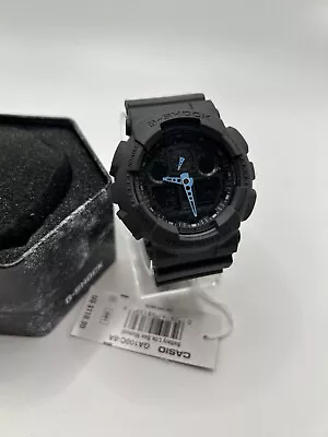 Men's ANALOG-DIGITAL Watch CASIO  G-Shock  (5081) GA-100C Chronograph Black • $25