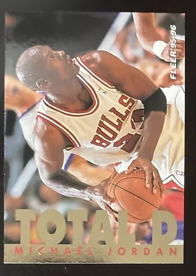 Michael Jordan 1994-1995 1994 FLEER TOTAL D Card #3 Of 12 (658) • $5.95