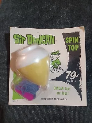 Sir Duncan Spin Top No. 1313 Yellow Duncan NIB NOS Vintage  • $25