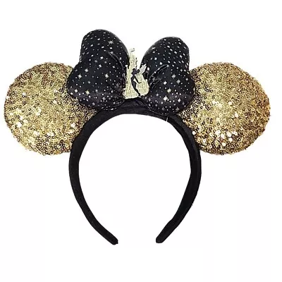 Disneyland Paris 30th Anniversary Tinker Bell Minnie Ears Headband - NEW • $24.29