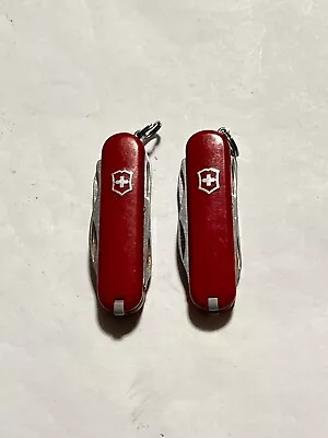 Lot Of 2 Victorinox 58MM Swiss Army Knives - Manager - Rambler • $27.99