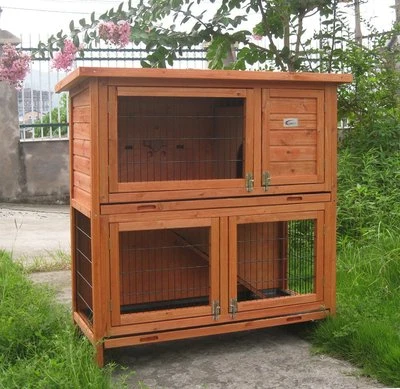 £289.99 • Buy Rabbit Hutches Hutch Deluxe Double Decker Rabbit / Guinea Hutch Run Runs Guinea