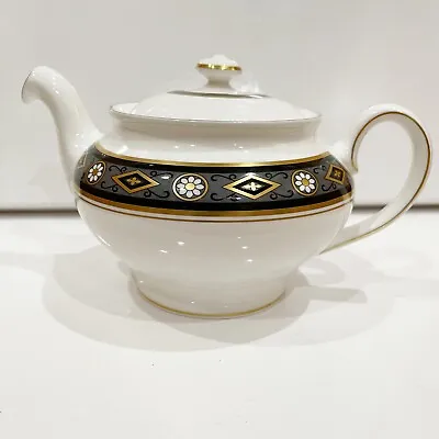 Royal Doulton Teapot W Lid Tangiers S773 Fine Bone China By Minton Made England • $125