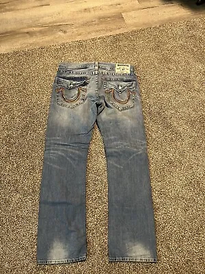 True Religion Jeans Mens 34x34 Rainbow Billy • $35