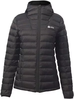 Sierra Designs Women's Whitney Jacket 800 Fill DriDown Insulation Black L • $50