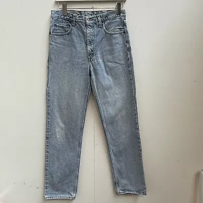 Levis Vintage Blue Jeans W32 L32 Orange Tab Tapered Leg Regular Fit • £24.99