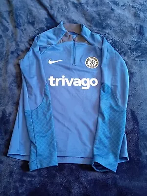 Chelsea FC Kids Zipper (medium Size) Blue (no Faults) • £3