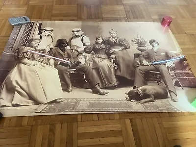 Mr Brainwash Star Wars Family Reunion Lithograph Movie Poster Art Print • $249.95