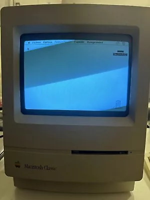 Apple Macintosh Classic Vintage Computer M0420 From 1991 For Parts Or Repair  • $91.99