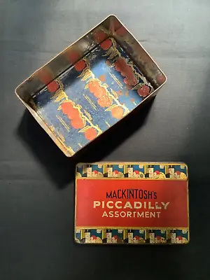 £24.99 • Buy Rare Vintage Mackintosh's Piccadilly Assortment Tin ~ With Decorative Interior
