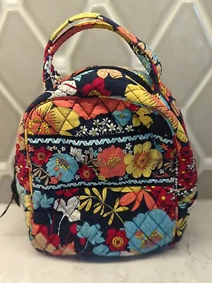 Vera Bradley Happy Snails Small Backpack Lunch Bag Plastic Lined  • $17