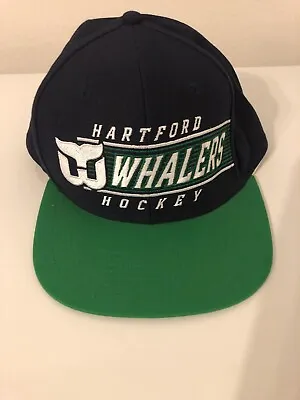Vintage Hartford Whalers Hockey Snapback Hat Cap CCM NHL Athletic Equipment • $28.99