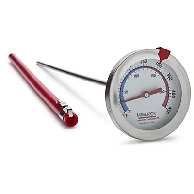 Maverick Heavy Duty Stainless Steel Oil Candy & Deep Fry Thermometer CT-05 • $12.99