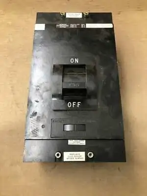 Square D 400A 3 Pole Molded Case Circuit Breaker 600VAC 250VDC • $200