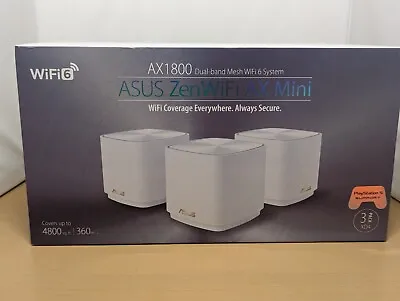 ASUS Zen WiFi AX Mini Dual-Band Whole Home WiFi System • $99