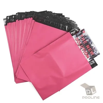 100 Poly Mailers 12x15.5 Shipping Bags Plastic Packaging Mailing Envelope Pink • $16.95