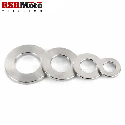 Titanium Washers Spacers M5 M6 M7 M8 M10 M12 Grade 5 6Al-4V Fast Dispatch • £3.75