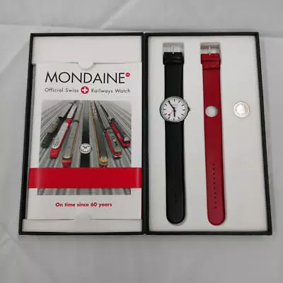 Mondaine 60Th Anniversary Model Watch Official Swiss Railways • $466.87