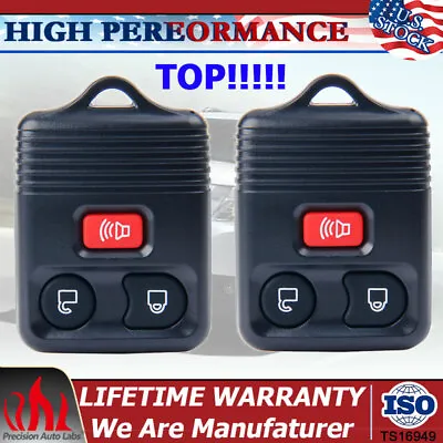 2pcs Remote Keyless Entry Key Fob For Ford E/F Series Mazda Mercury CWTWB1U345 • $11.79