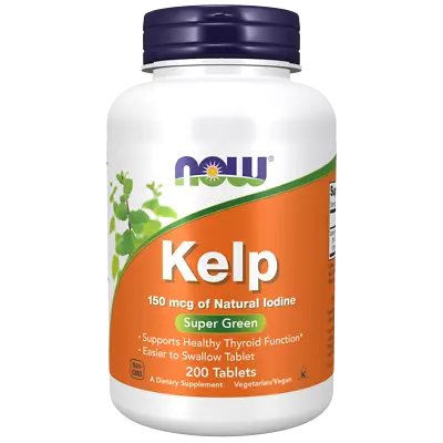 Now - Kelp 150 Mcg - 200 Tablets Superfood Super Green Natural Iodine • $26.95