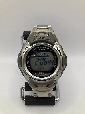 Casio Mens 42 MM Watch Solar Silver Tone Stainless Steel MT-G 900 2638 - Running • $29.99