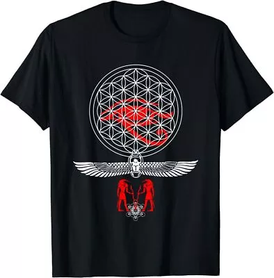 New Egyptian Sacred Geometry Flower Of Life T-Shirt S-2XL • $16.99