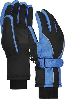 £8.99 • Buy Men’s Waterproof Gloves Women’s Winter Warm Ski Gloves 3M Thinsulate