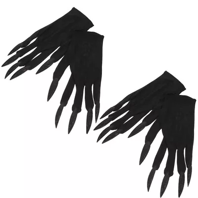 2 Pairs Halloween Party Gloves Witch Accessories Halloween Witch • £8.99