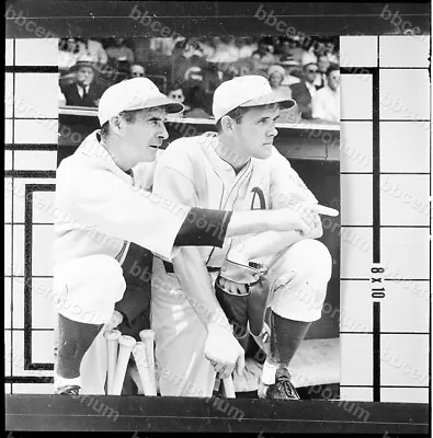 Roy Mack Eddie Collins Jr. 7-7-1939 Med. Frame Negative - Jim Rowe Archive T879 • $10