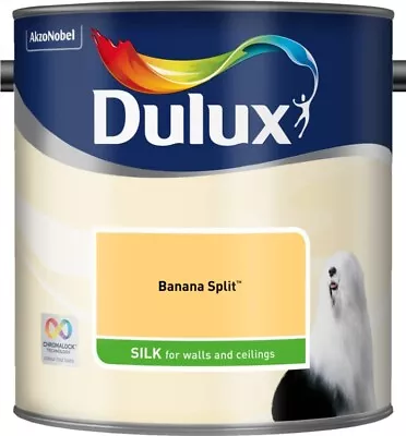 Dulux Silk Emulsion - 2.5L - All Colours • £22.99