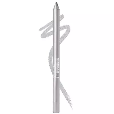 Maybelline Tattoo Studio Waterproof Eyeliner Pencil #961 Sparkling Silver .04 OZ • $6.45