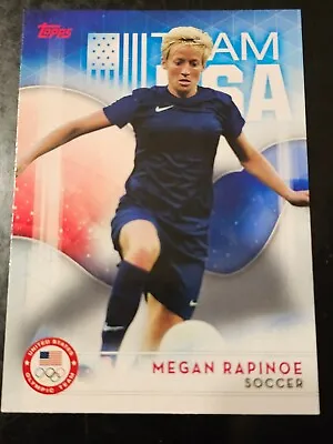 MEGAN RAPINOE 2016 Topps US Olympic Base #20 Soccer • $1