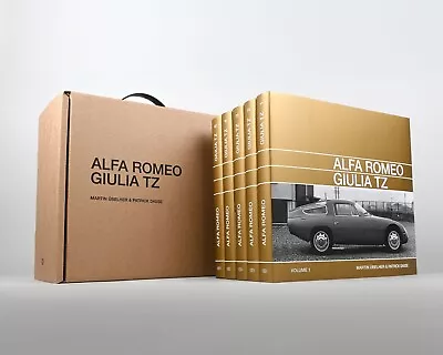 Alfa Romeo Giulia Tz Documentation And Registry Book Set /5 New Tubolare Zagato • $744.72