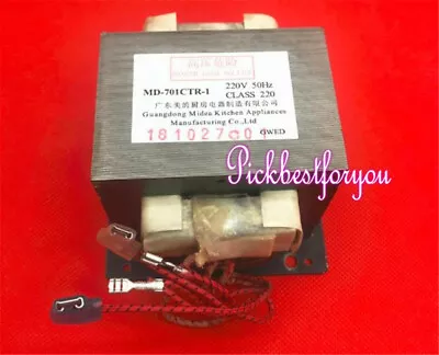 1PC Microwave Oven Transformer 700W MD-701 CTR-1 Can Replace GAL-800E-4 M245C QL • $41.56