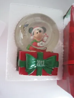 Disney Mini Snow Globe Mickey 2013 • $12.97