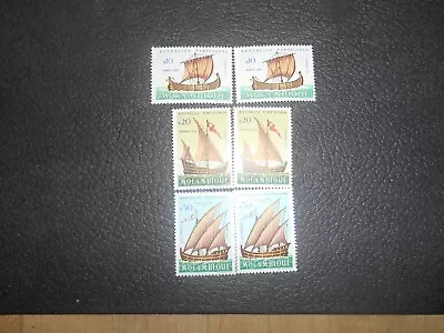 Portugal Mozambique  1963 BOAT SHIP #459/461  MNH FVF 2 Sets. • $1.50