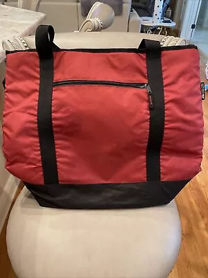 Ozark Trail 50-Can Thermal Insulated Soft Sided Cooler Tote Bag Red Nice • $19.99