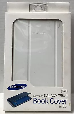 NEW Samsung Tablet Case Book Cover For 7  Galaxy Tab 4 - White - SEALED • $28.88