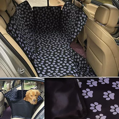 Waterproof Car Suv Dog Seat Cover Met Large Pet Protector Travel Rear Oxford Pad • $50.88