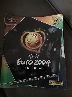 Panini Euro 2004 100% Complete Football Sticker Album • £50